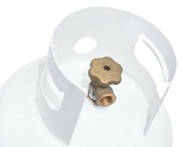 2026 Nuevo cilindro de gas propano de acero de 60 lb recargable con válvula POL nuevo