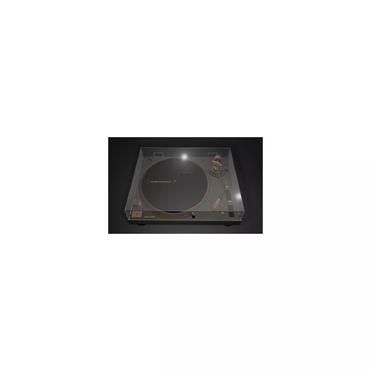 2026 Audio Technica AT-LP120XUSB-BZ Tocadiscos de transmisión directa USB, color bronce – Reproductor de vinilo de 3 velocidades con preamplificador integrado y conversión digital