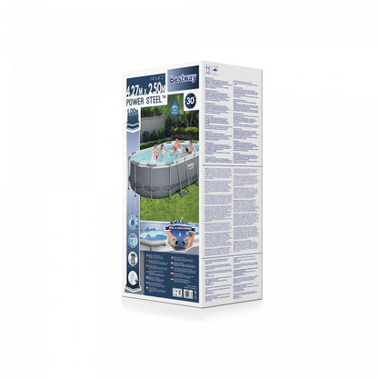 2026 Piscina Tubular Oval 427x250x100 cm
