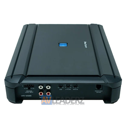 2026 Nuevo Alpine MRV-M1200 amplificador monobloque clase D serie V Power para coche potencia 1200W