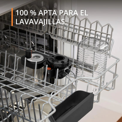 2026 Krups Essential - Cafetera súper automática, 15 Bares de presión, Molinillo cónico de Metal, con selección de cantidad e Intensidad de café, 1.7 l, 1 Cups, Acero, Pantalla LCD + Acc. Leche