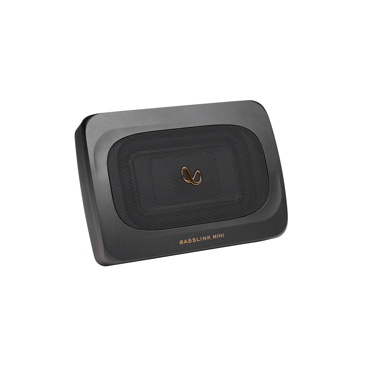 2026 Nuevo Infinity BassLink MINI serie BassLink subwoofer activo bajo asiento 6x8 pulgadas color titanio