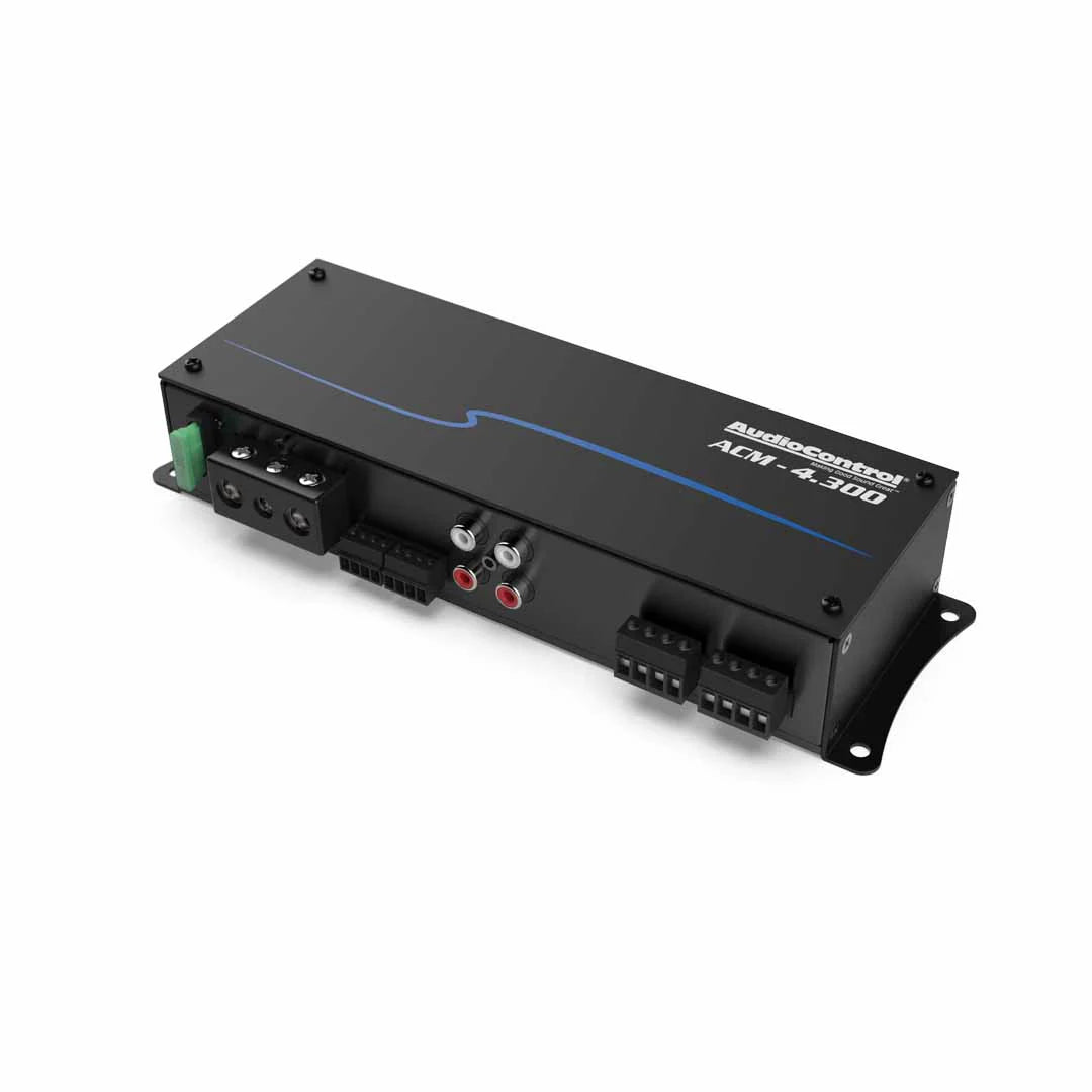 2026 Nuevo AudioControl ACM-4.300, Amplificador micro clase D serie ACM de 4 canales, 300 Watts