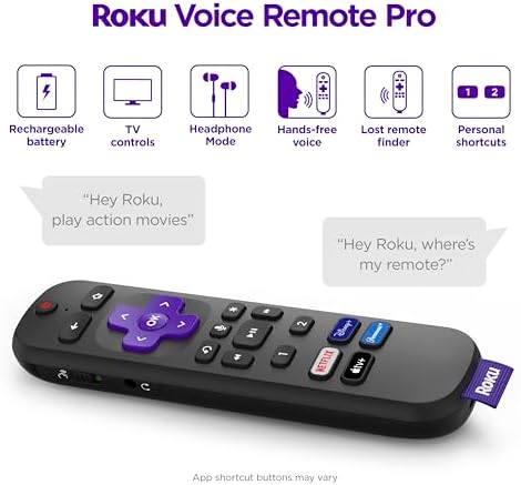 2026 Nuevo Roku Ultra dispositivo de streaming 4K HDR Dolby Vision Dolby Atmos con control remoto recargable voz manos libres Ethernet