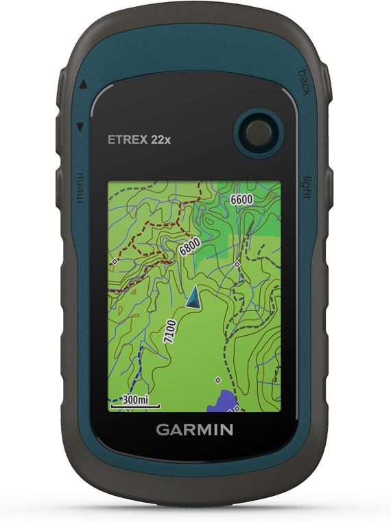 2026 Nuevo Garmin 010-02256-00 eTrex 22x navegador GPS portátil resistente color negro/azul marino