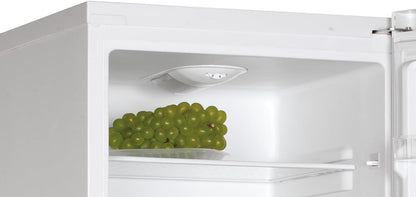 2026 Candy CCG1S 518EW - Frigorífico Combi, Ancho 55cm, Altura 1,80m, 252L, Cajón Verdulero, Control Mecánico de la temperatura, Iluminación LED, Puerta Reversible, 41DB, Blanco
