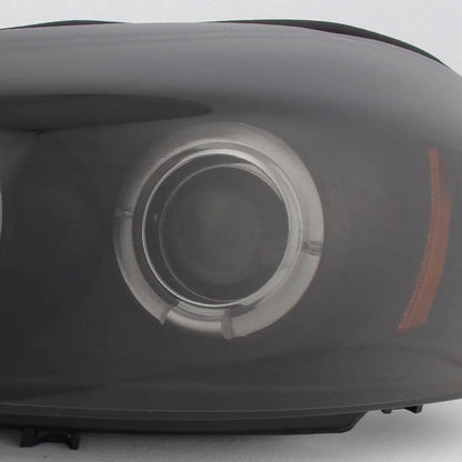 2026 Nuevo AKKON - Faros delanteros LED halo ahumados negros para Chevy Impala 2006-2013 + luces traseras LED