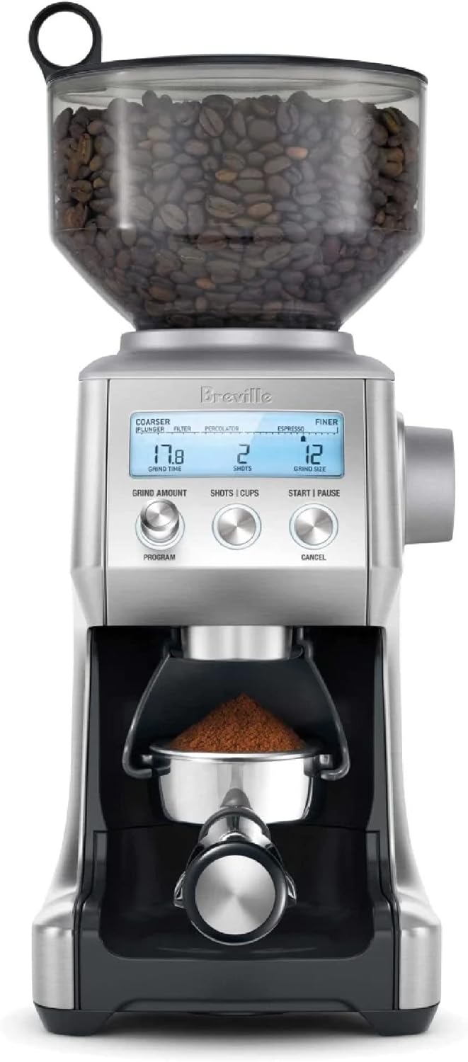 2026 Nuevo Breville Smart Grinder Pro BCG820BSS molinillo de café eléctrico acero inoxidable cepillado