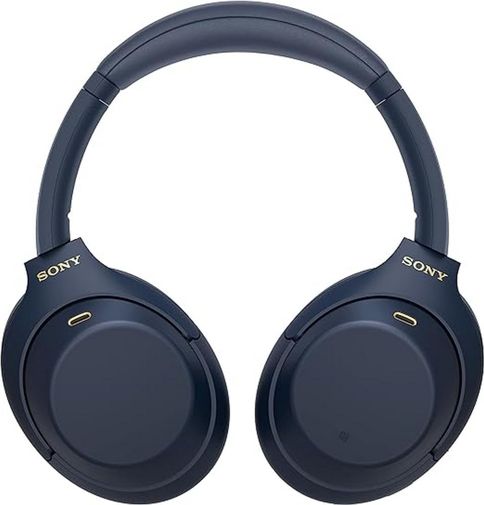2026 Sony WH1000XM4L.CE7 Auriculares inalámbricos circumaurales con cancelación de Ruido, Autonomía de 30 Horas, para Alexa, Siri y Asistente de Google con micrófono, Color Azul (Midnight Blue)