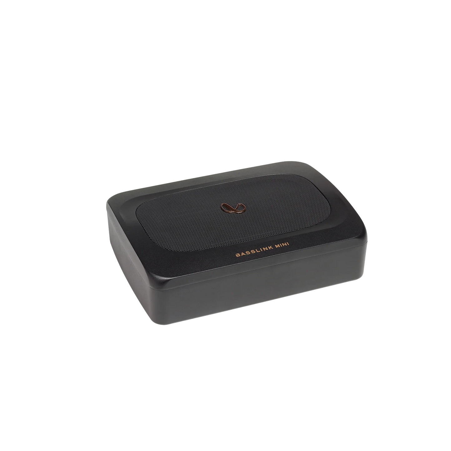 2026 Nuevo Infinity BassLink MINI serie BassLink subwoofer activo bajo asiento 6x8 pulgadas color titanio
