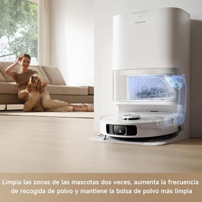 2026 DREAME L10s Ultra Gen 2 Robot Aspirador y Fregasuelos con RoboSwing MopExtend, 10000 Pa, Modo para Mascotas, Estación Base Automática, 32 Ajustes de Nivel de Agua, Limpieza de Alfombras Versátil