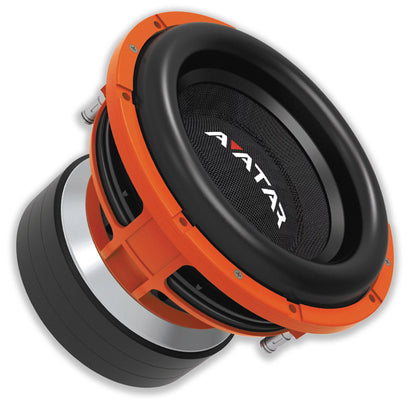 2026 Nuevo paquete de subwoofer Deaf Bonce para audio de coche de 12 pulgadas 2 ohmios Avatar STU-1246D2 con amplificador monobloque