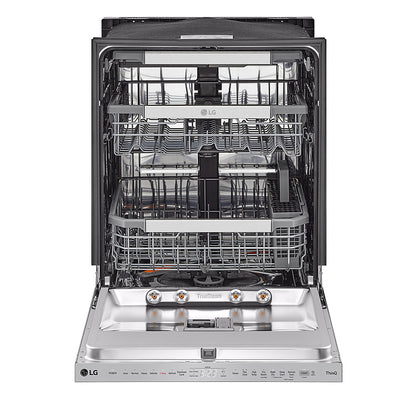 2026 Nuevo lavavajillas empotrable inteligente de 24 pulgadas con control superior, cuba de acero inoxidable, tercera rejilla, QuadWash Pro y nivel de ruido de 42 dBA en acero inoxidable