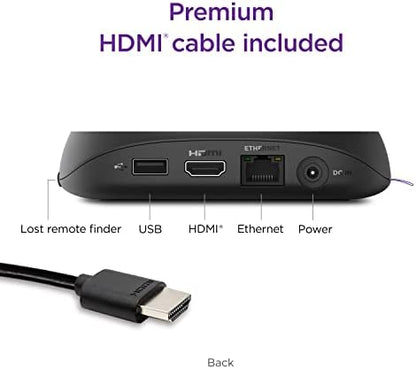 2026 Nuevo Roku Ultra dispositivo de streaming 4K HDR Dolby Vision Dolby Atmos con control remoto recargable voz manos libres Ethernet