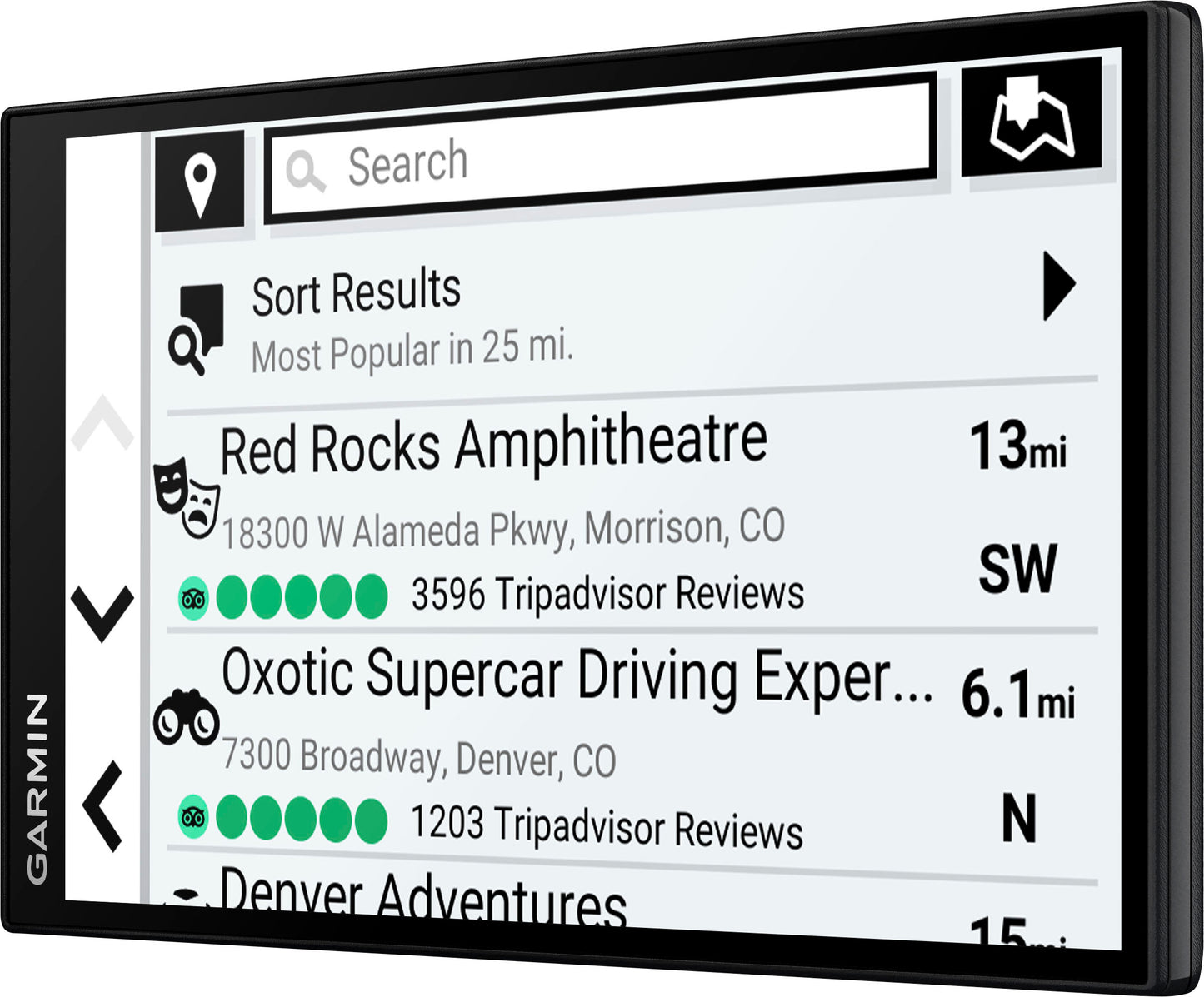 2026 Nuevo sistema de navegación GPS Garmin DriveSmart 76 de 7 pulgadas con Bluetooth integrado, actualizaciones de mapas y tráfico en tiempo real, color negro