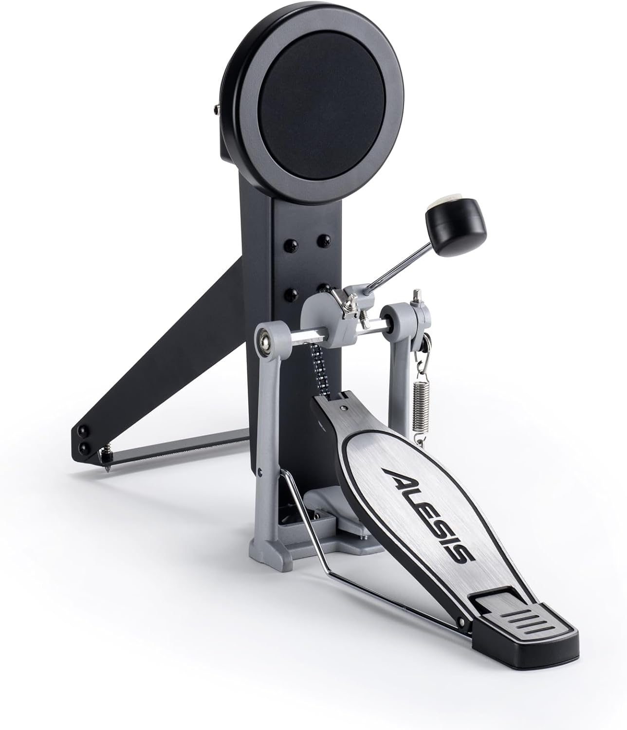 2026 Alesis Nitro Max Kit Batería Electrónica con Parches Silenciosos de Malla, Caja de Doble Zona de 10", Bluetooth, 440+ Sonidos Auténticos, Lecciones Drumeo, USB MIDI, Pedal de Bombo