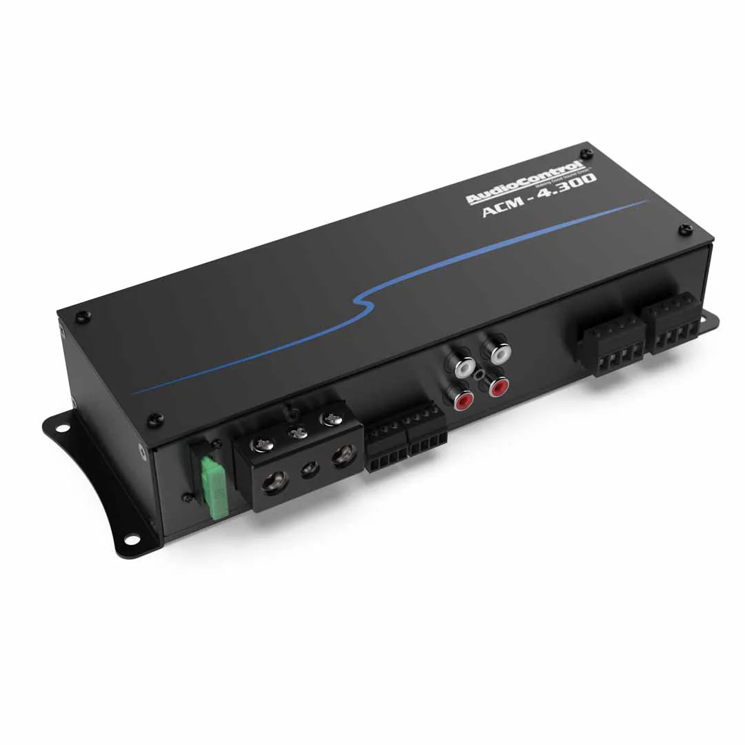 2026 Nuevo AudioControl ACM-4.300, Amplificador micro clase D serie ACM de 4 canales, 300 Watts