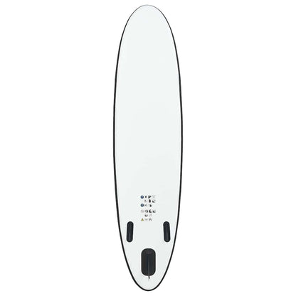 2026 Juego de tabla de paddle surf hinchable blanco y negro v7909