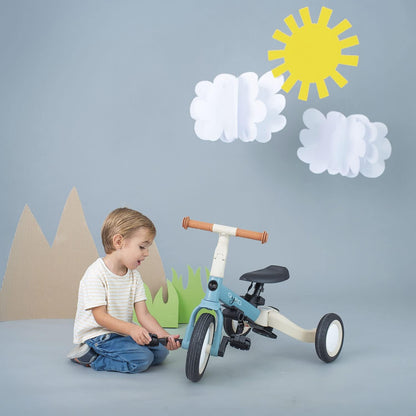 2026 Olmitos - Triciclo Evolutivo de Bebé 5 en 1 GYRO + - Bicicleta Niños Desde 1 Año hasta 5 años - De Triciclo a Bicicleta con o sin Pedales – Adaptable y transformable (Gyro +, Verde)