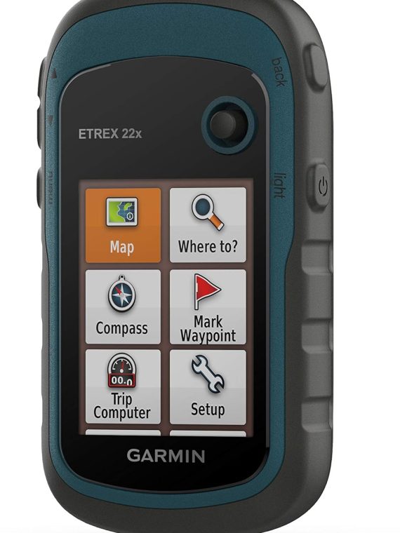 2026 Nuevo Garmin 010-02256-00 eTrex 22x navegador GPS portátil resistente color negro/azul marino