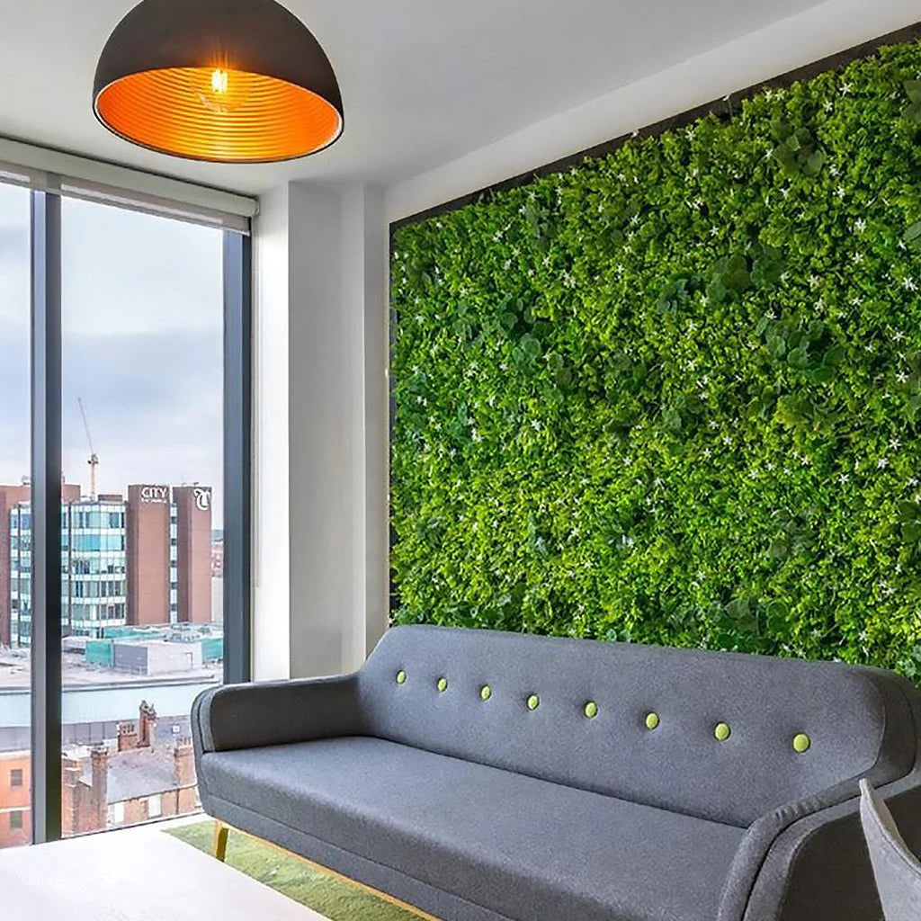 2026 Nuevo Gardenia Garden Wall - Panel de pared vegetal artificial