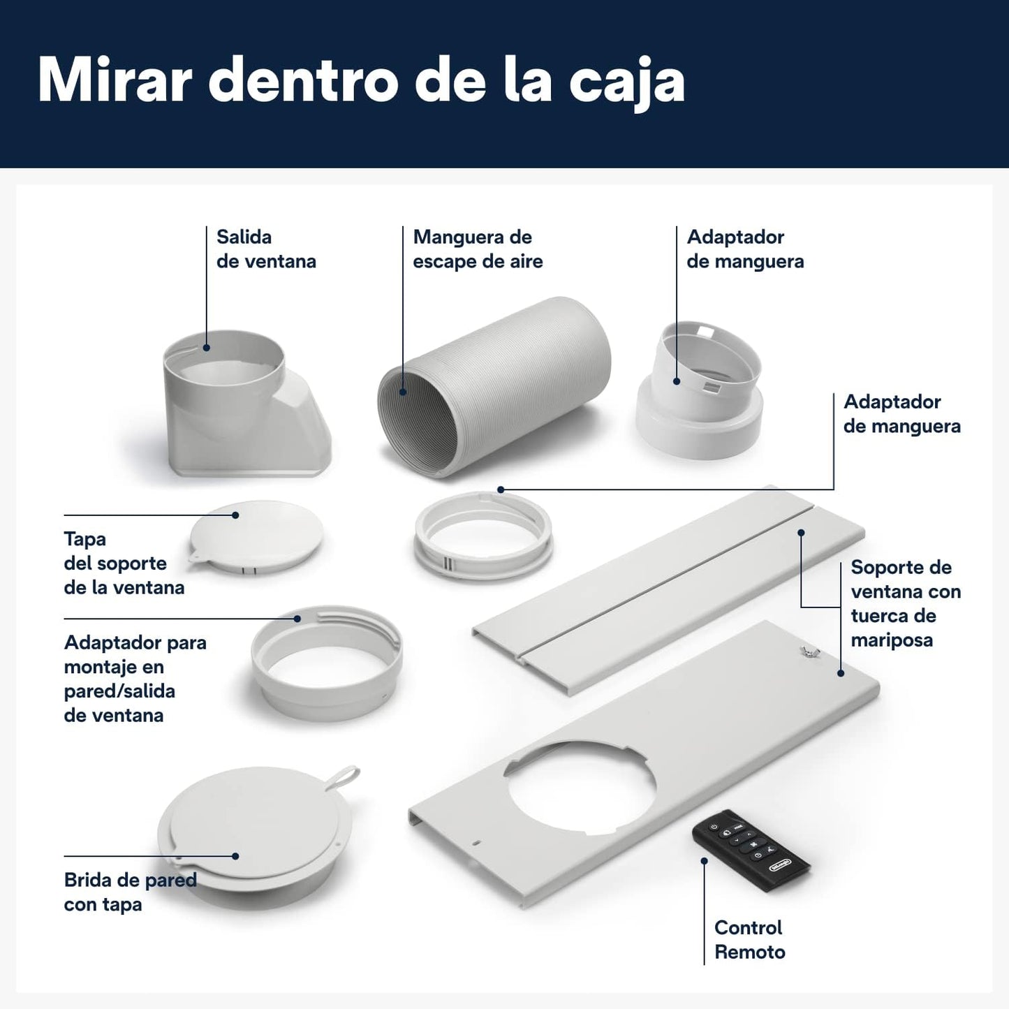 2026 Pingüino PACEL98 ECO Silent Aire Acondicionado Portátil Silencioso con Tecnología Eco Real Feel, Interfaz Digital, Función Deshumidificadora, 2.7 kW, 64 dB, Plástico, Blanco, Clasa A, 100m3