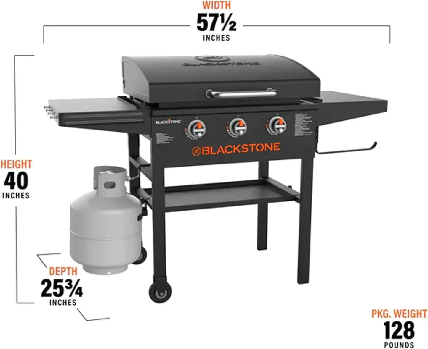 2026 Nuevo plancha Blackstone de 28 pulgadas 2080 con tapa modelo XL parrilla exterior de 3 quemadores con accesorios, condimento, guantes y paño Wholesalehome