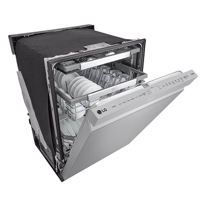 2026 Nuevo lavavajillas empotrable inteligente de 24 pulgadas con control superior, cuba de acero inoxidable, tercera rejilla, QuadWash Pro y nivel de ruido de 42 dBA en acero inoxidable