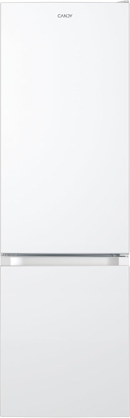2026 Candy CCG1S 518EW - Frigorífico Combi, Ancho 55cm, Altura 1,80m, 252L, Cajón Verdulero, Control Mecánico de la temperatura, Iluminación LED, Puerta Reversible, 41DB, Blanco