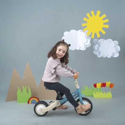 2026 Olmitos - Triciclo Evolutivo de Bebé 5 en 1 GYRO + - Bicicleta Niños Desde 1 Año hasta 5 años - De Triciclo a Bicicleta con o sin Pedales – Adaptable y transformable (Gyro +, Verde)