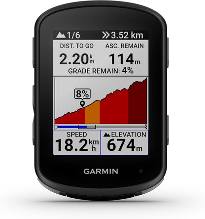 2026 Garmin Edge 540, Compact GPS Cycling Computer with Button Controls, Targeted Adaptive Coaching, Advanced Navigation and More