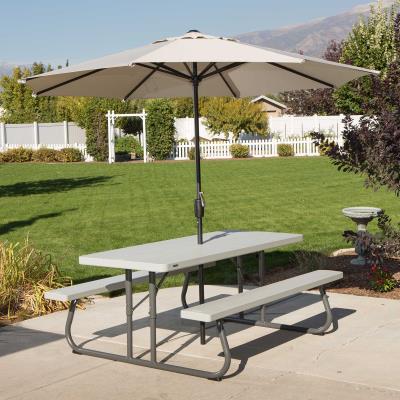 2026 Nueva mesa de picnic plegable clásica de 6 pies 48