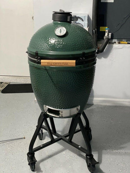 2026 Nuevo parrilla ahumador tipo kamado verde con nuevos accesorios