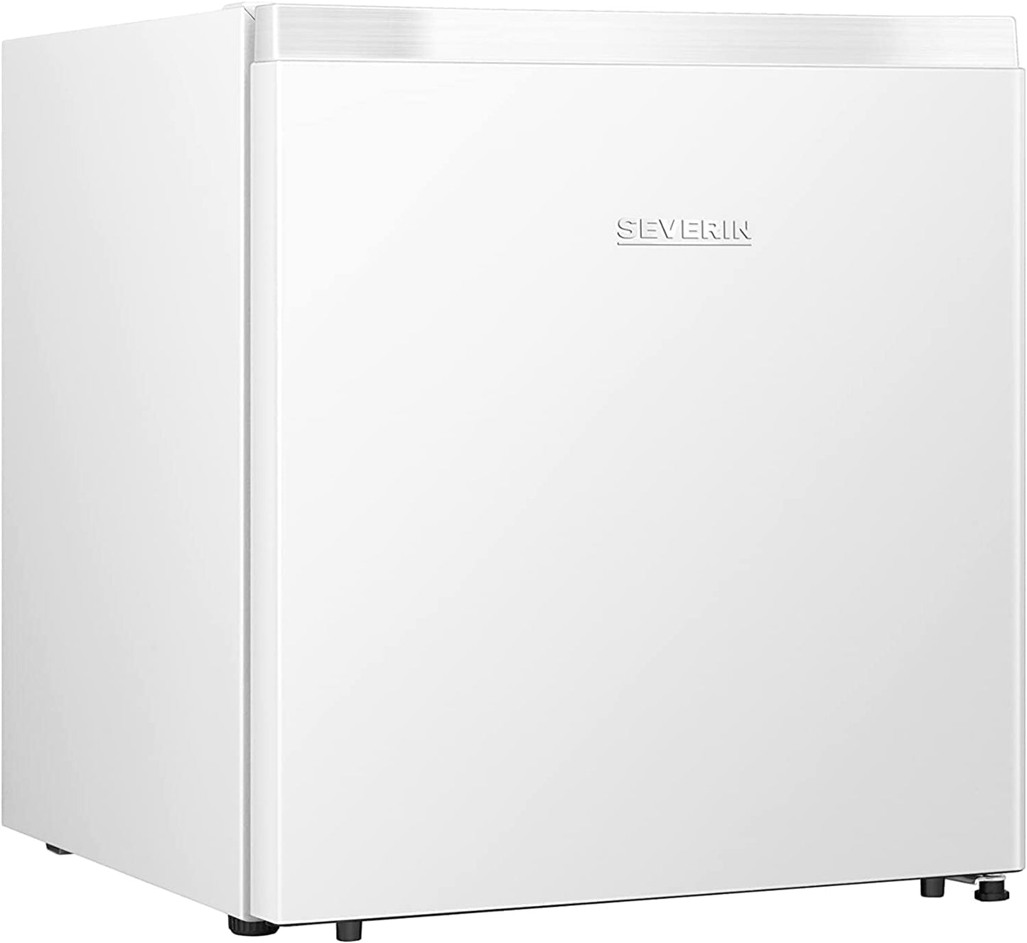 2026 SEVERIN Mini congelador con 4 estrellas de congelación, congelador pequeño con estante de vidrio, congelador bajo para hogares con poco espacio, 31 litros, blanco, GB 8883
