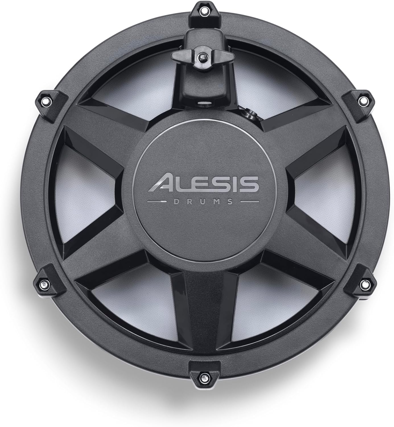 2026 Alesis Nitro Max Kit Batería Electrónica con Parches Silenciosos de Malla, Caja de Doble Zona de 10", Bluetooth, 440+ Sonidos Auténticos, Lecciones Drumeo, USB MIDI, Pedal de Bombo