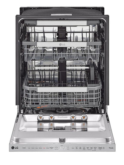 2026 Nuevo lavavajillas empotrable inteligente de 24 pulgadas con control superior, cuba de acero inoxidable, tercera rejilla, QuadWash Pro y nivel de ruido de 42 dBA en acero inoxidable