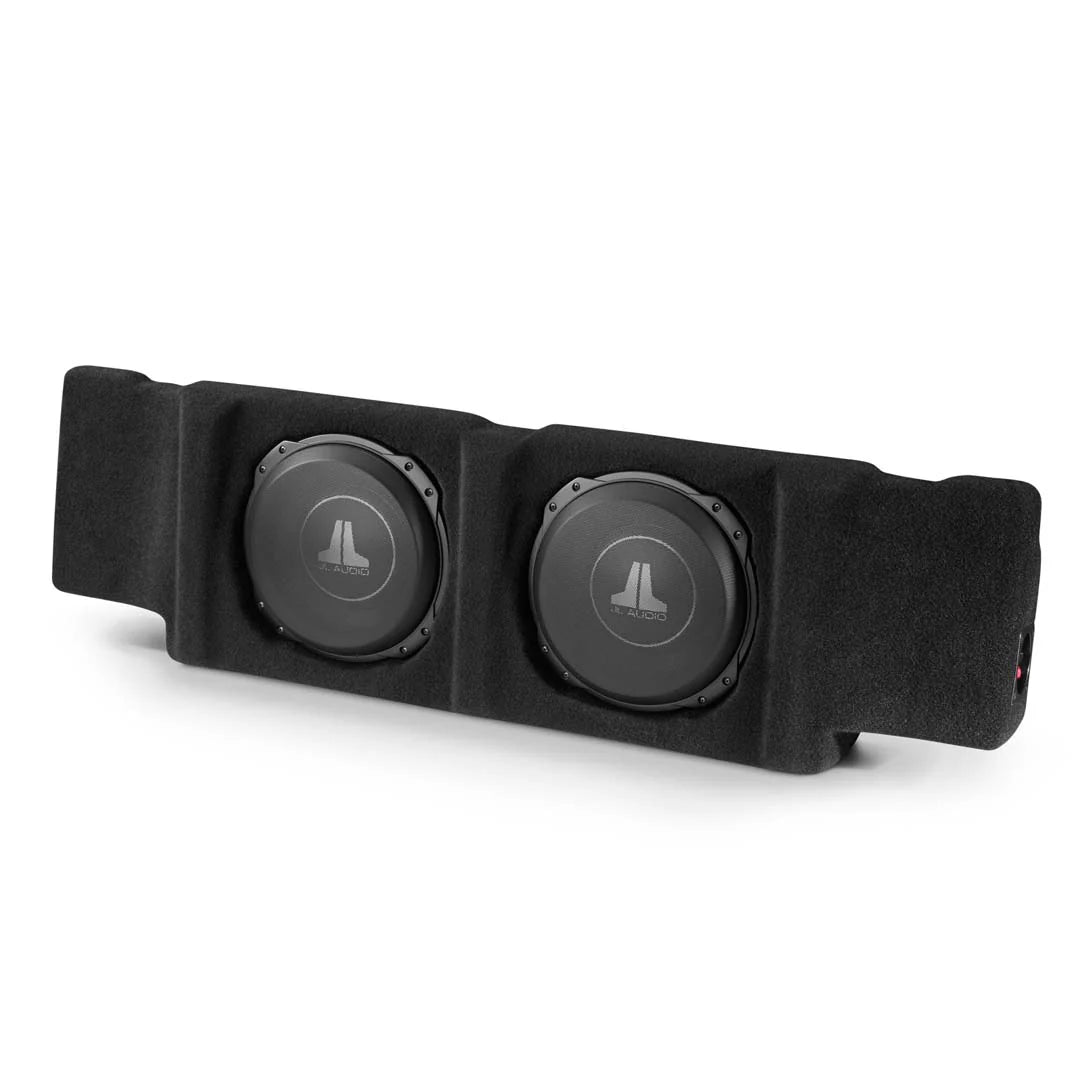 2026 Nuevo JL Audio SB-GM-SLVCRW/10TW3 sistema Stealthbox compatible con Chevrolet Silverado GMC Sierra cabina Crew Cab 1999-2006 y modelos Classic 2007 cabina Crew Cab subwoofers dobles 10TW3 potencia 800W