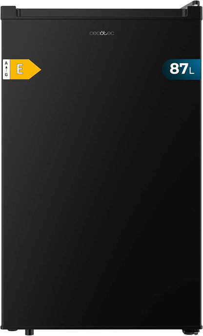 2026 Cecotec Congelador Vertical Sobremesa 87L Bolero CoolMarket TF 87 Black. 83,6 cm de Altura y 50,6 cm de Ancho, Bajo Consumo, Puerta Plana y Reversible, Diseño Compacto, Blanco