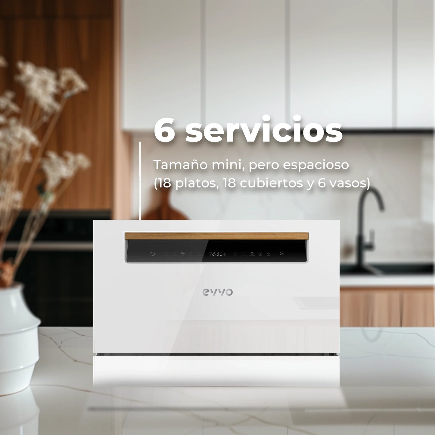 2026 Lavavajillas EVVO Mini D