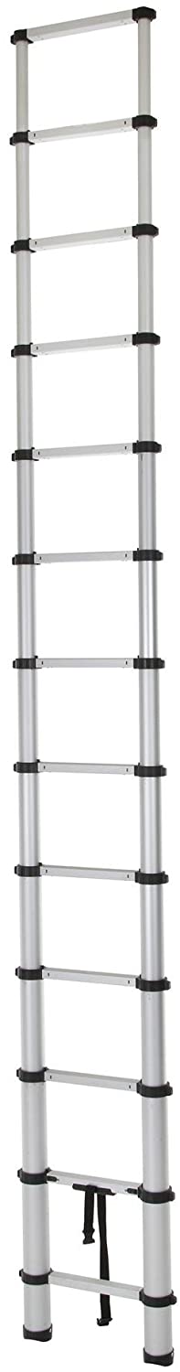 2026 Nuevo 20313T1ASE SmartClose escalera telescópica de aluminio con sistema de cierre suave sin pellizcos y bloqueo seguro capacidad 300 libras alcance máximo 16 pies