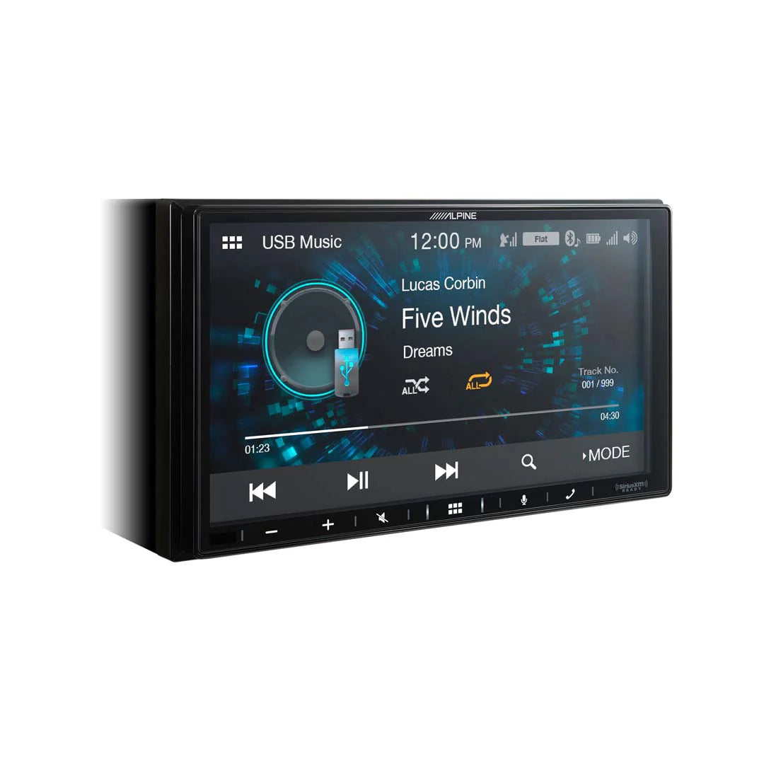 2026 Nuevo Alpine iLX-W650 receptor multimedia digital doble DIN pantalla 7 pulgadas compatible CarPlay y Android Auto