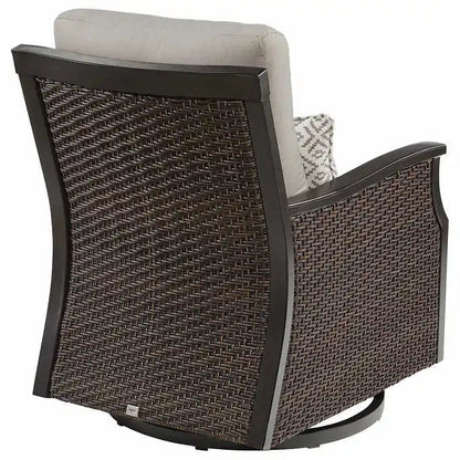 2026 Nuevo conjunto de muebles de exterior de 5 piezas con fuego Agio para patio