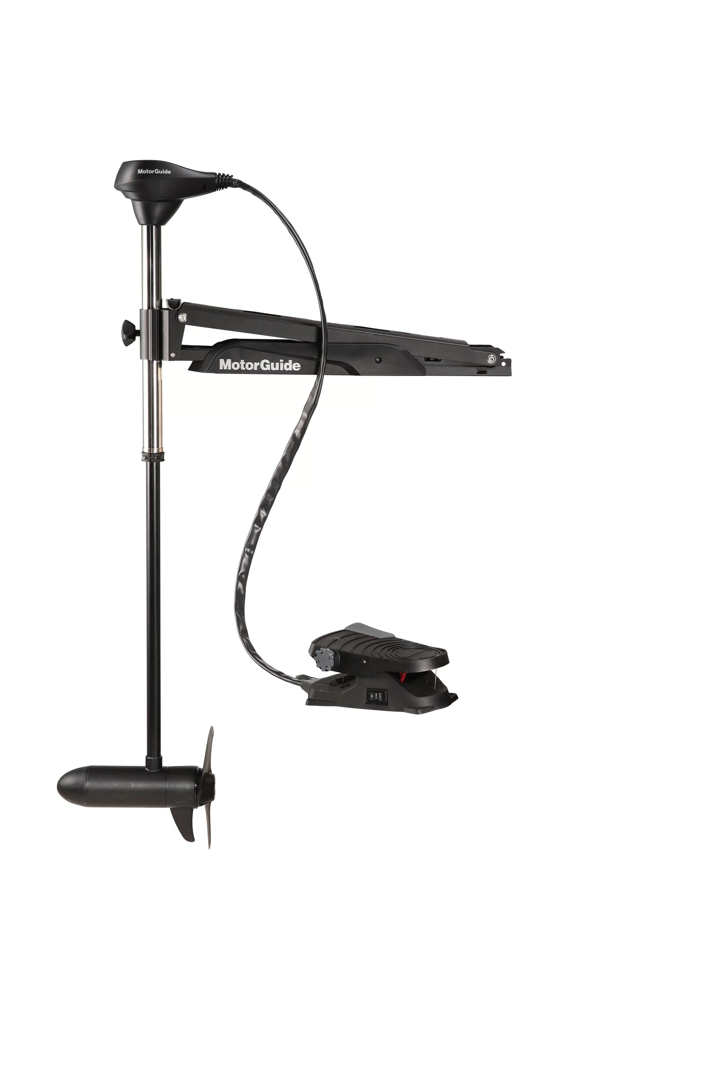 2026 Nuevo Attwood 940200170 MotorGuide X3 motor eléctrico de pesca con control de pie para agua dulce 55 lb 45 pulgadas 12V