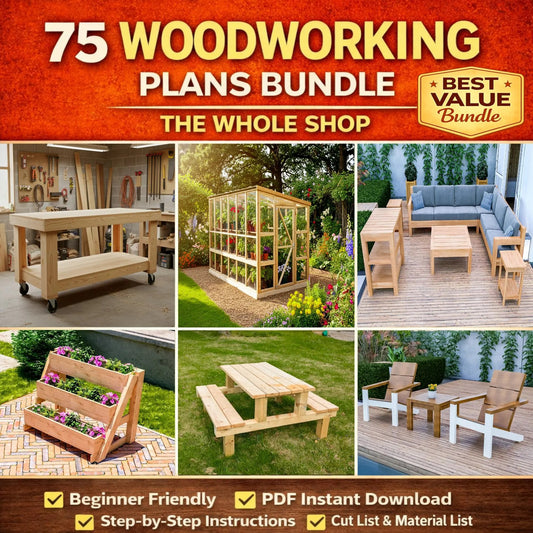 DIY Woodworking Plans Build Guide, Outdoor Garden Projects
