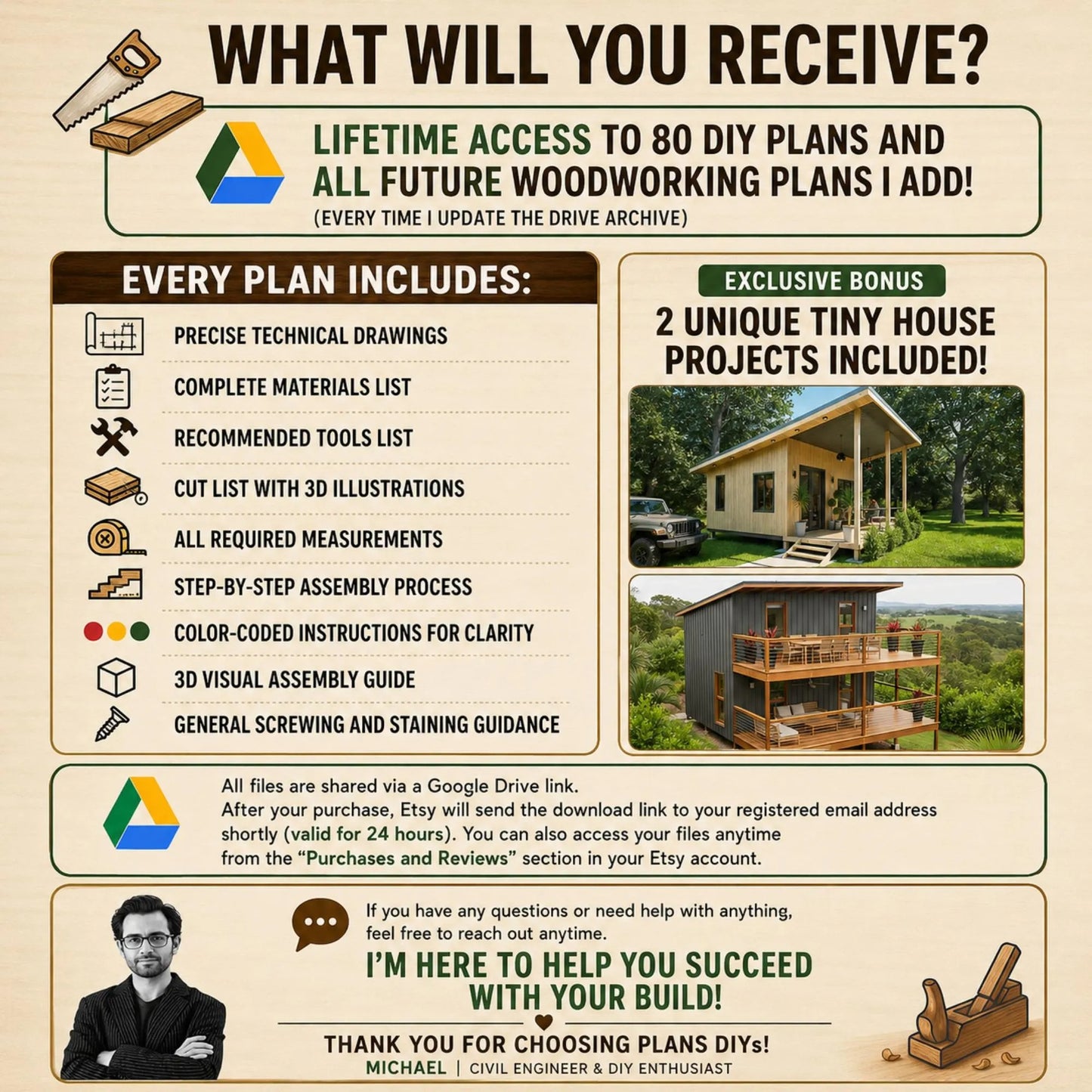 DIY Woodworking Plans Build Guide, Outdoor Garden Projects