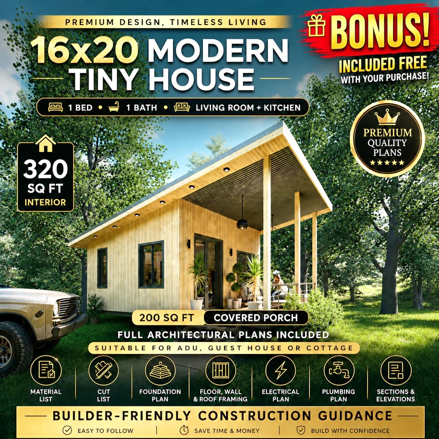 DIY Woodworking Plans Build Guide, Outdoor Garden Projects