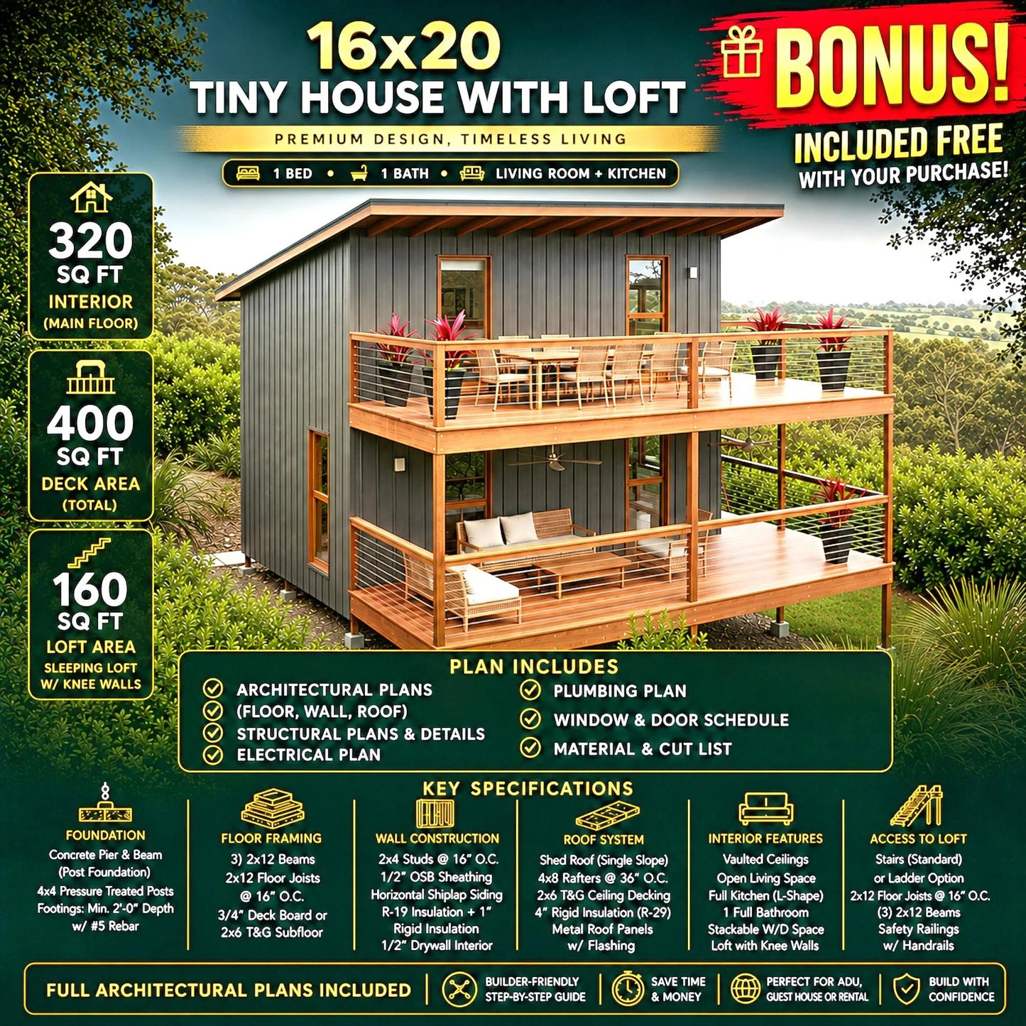 DIY Woodworking Plans Build Guide, Outdoor Garden Projects
